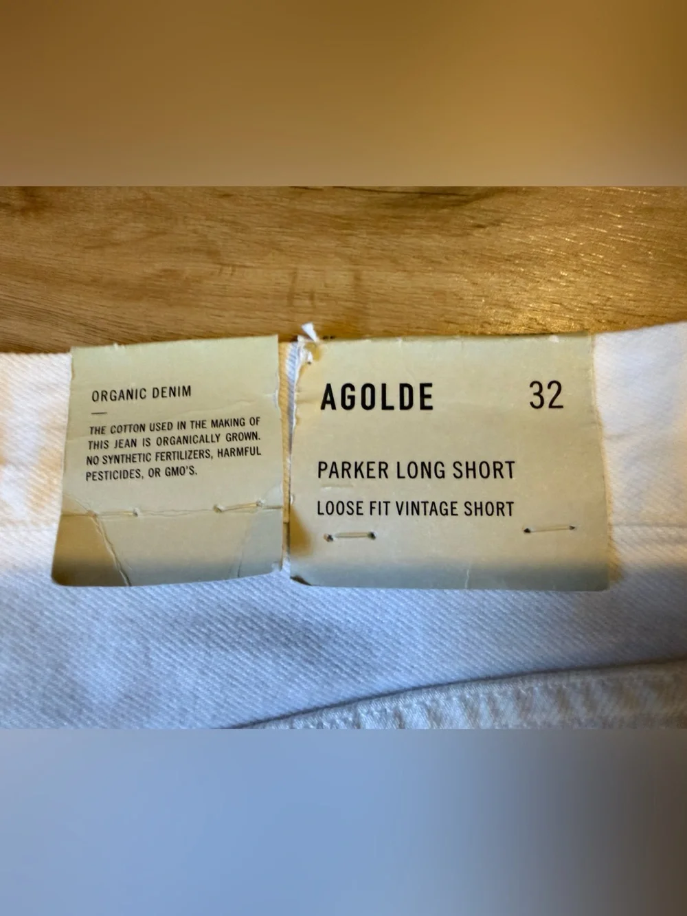 Agolde crisp white